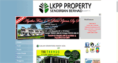 Desktop Screenshot of lkppproperty.com.my