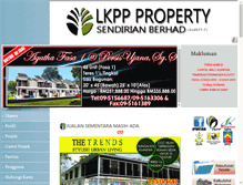 Tablet Screenshot of lkppproperty.com.my